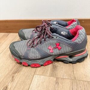 Women's Pink‎ & Grey Under Armour Shoes Cartilage Size 9.5